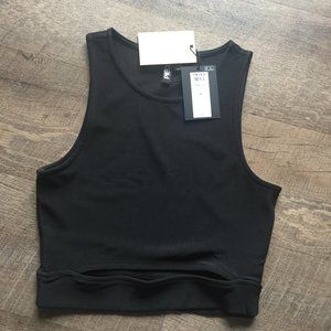 NWT Pieces Cutout Cropped Top - Size M
